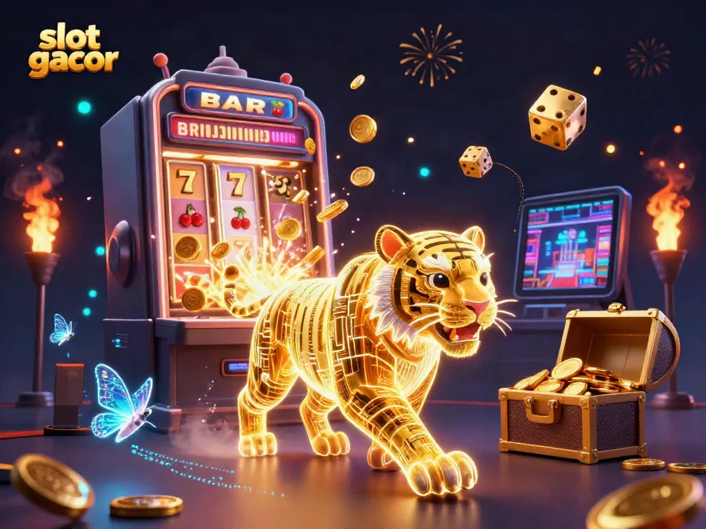 Experience the thrill of slot gacor in a vibrant digital casino bursting with jackpots and golden treasures.