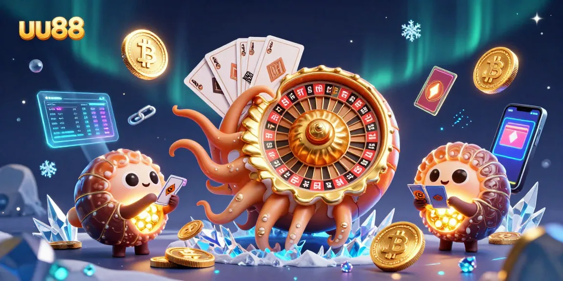 Play at uu88 for an exciting 3D casino experience featuring a unique nautilus roulette wheel.